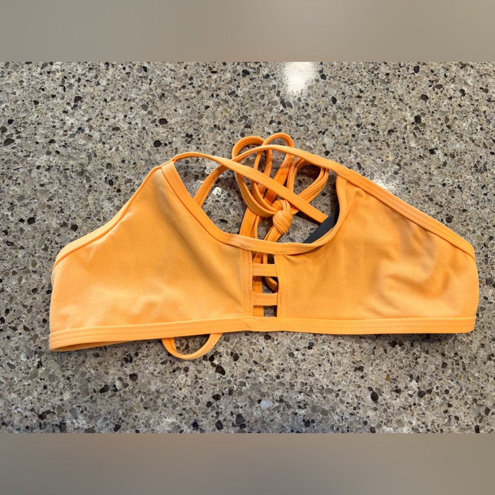 Jolyn Clothing Orange Bikini Top